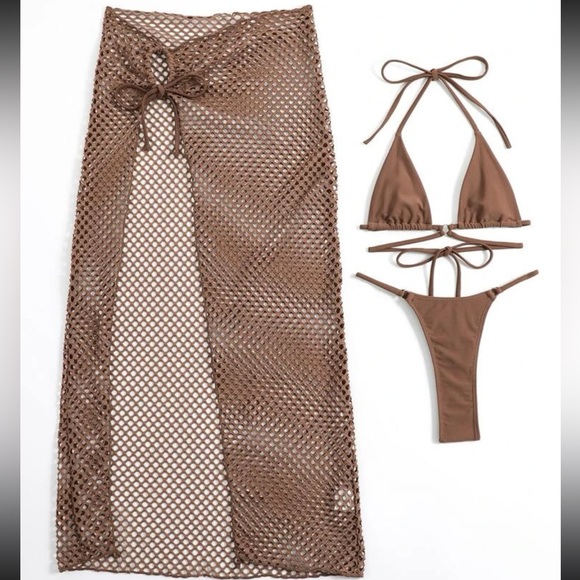 NWT 3 Piece Bikini Set - Picture 2 of 4